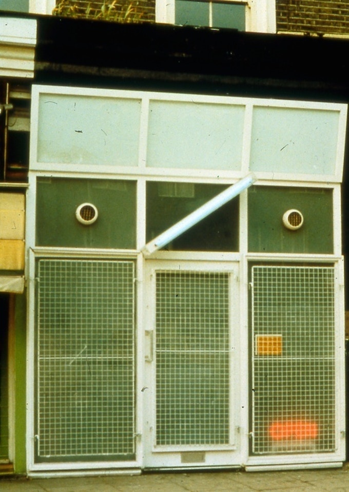 Exterior shot of Seditionaries shop in London